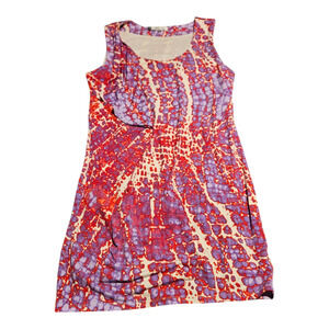 Jennifer Lopez Large Multicolor Sleeveless Mini Dress